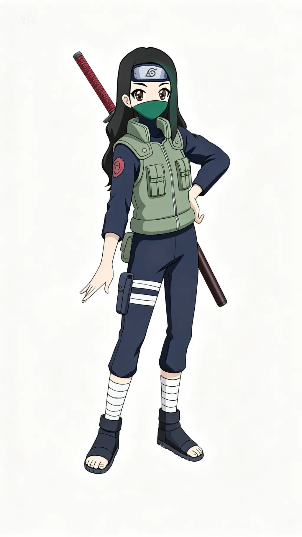 ai character: Abigail Katsuki  background