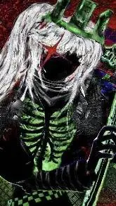 ai character: 💚-1x1x1x1-🖤 background