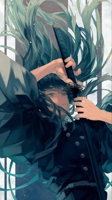 ai character: Muichiro  background