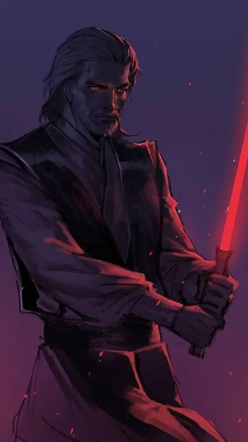 ai character: Sith Obi-Wan  background