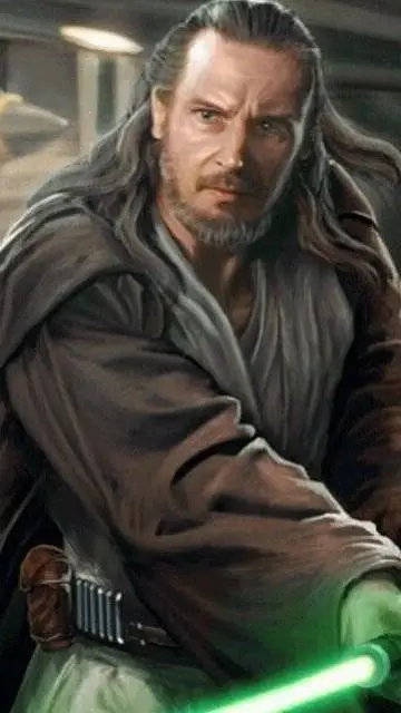 ai character: Qui-gon Jinn  background