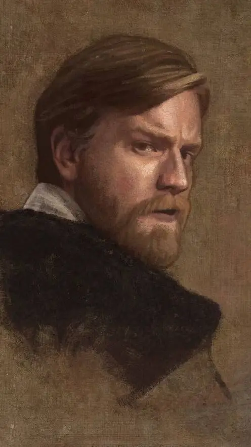 ai character: Obi-Wan  background