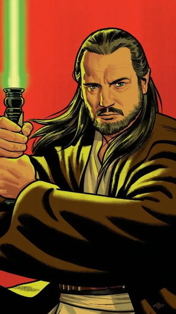 ai character: Qui-gon  background