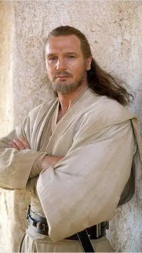 ai character: Qui-gon Jinn  background