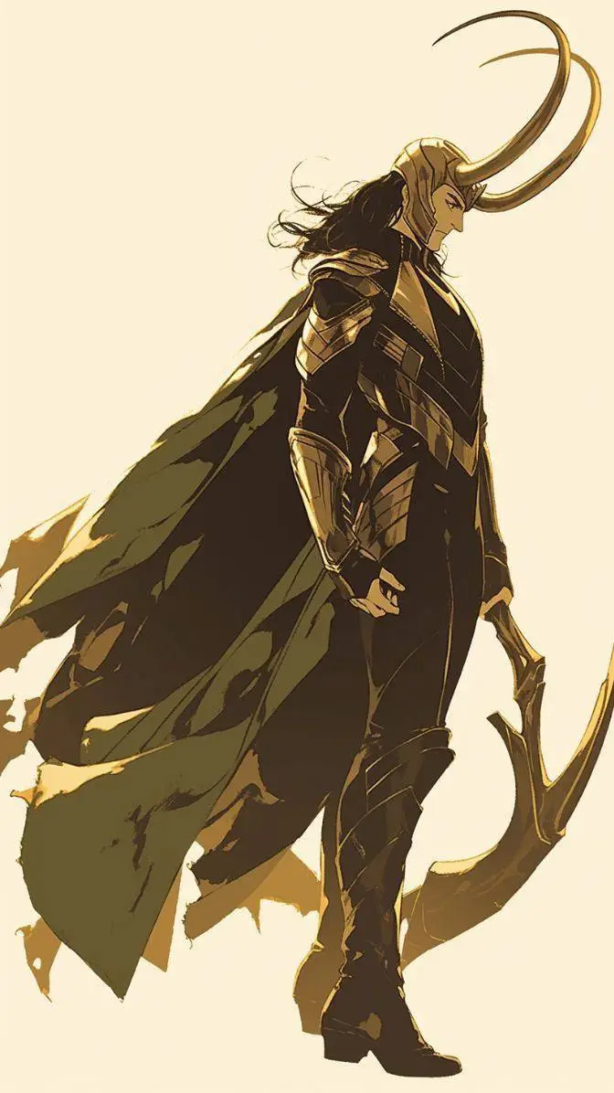 ai character: Loki background