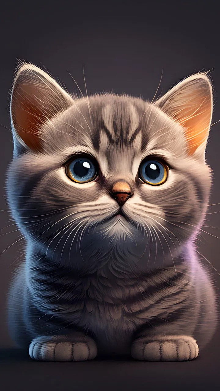 ai character: Annoying kitty background