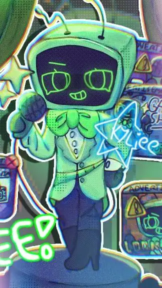 ai character: vee background