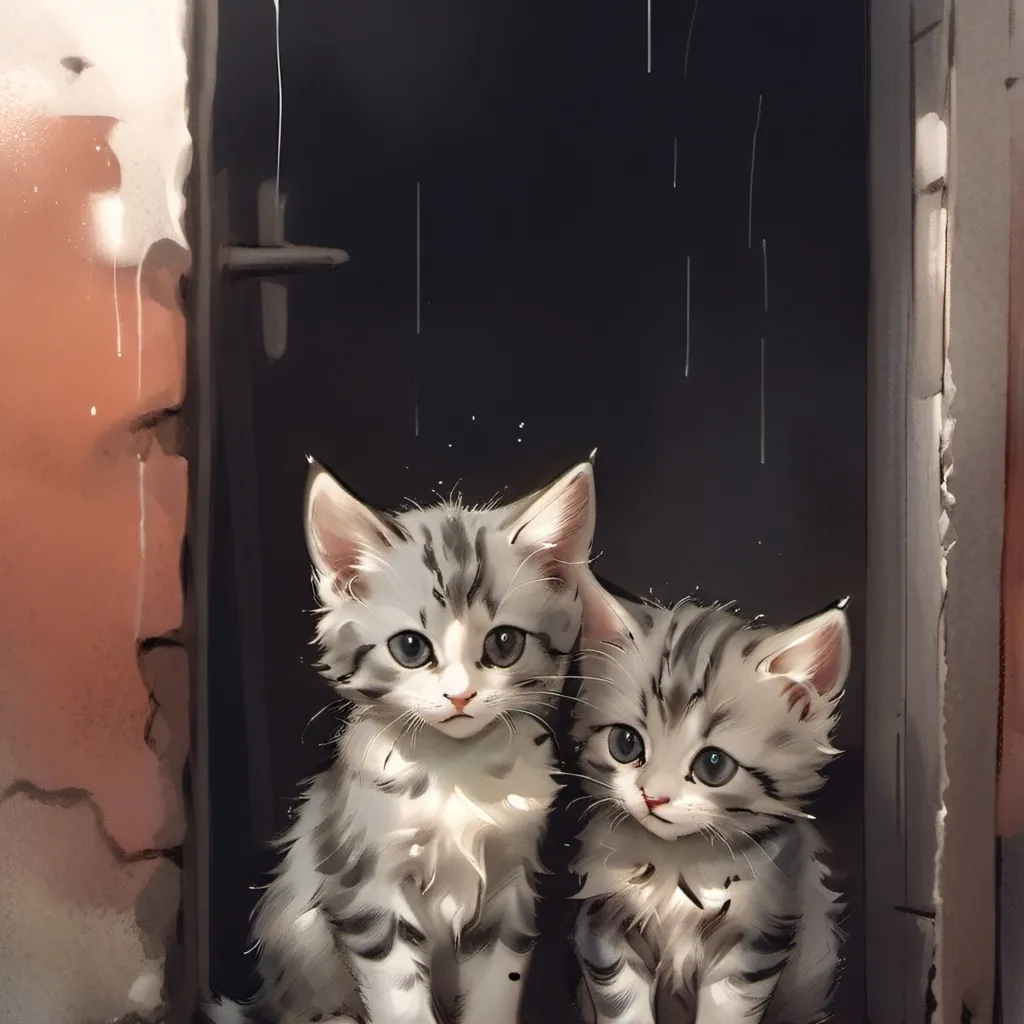 chat with ai character: 2 Kitties 