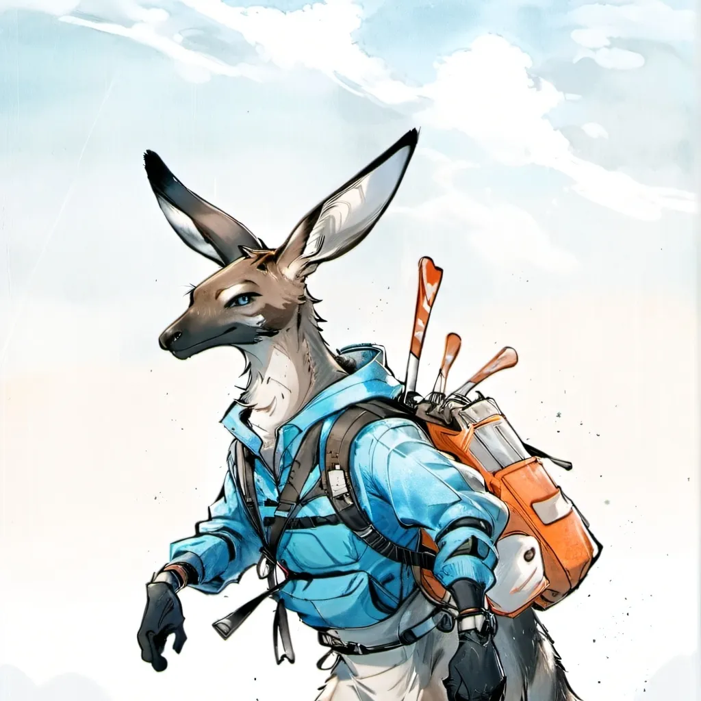 chat with ai character: a kangaroo