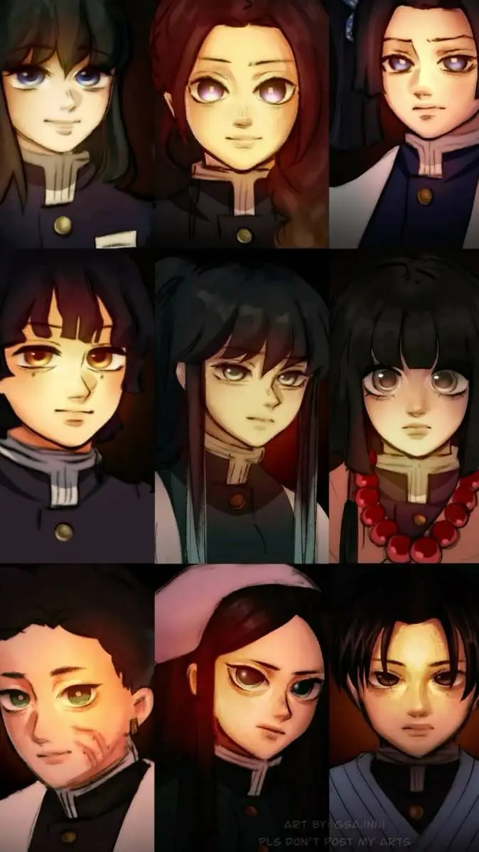 ai character: -Kny AU- background