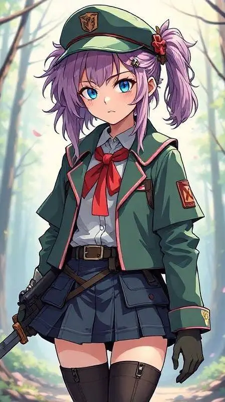 ai character: Yuki  background
