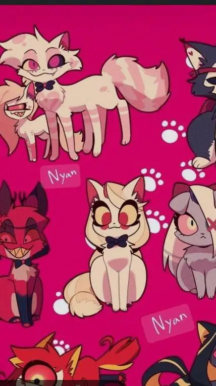ai character: Hazbin hotel 💅 background