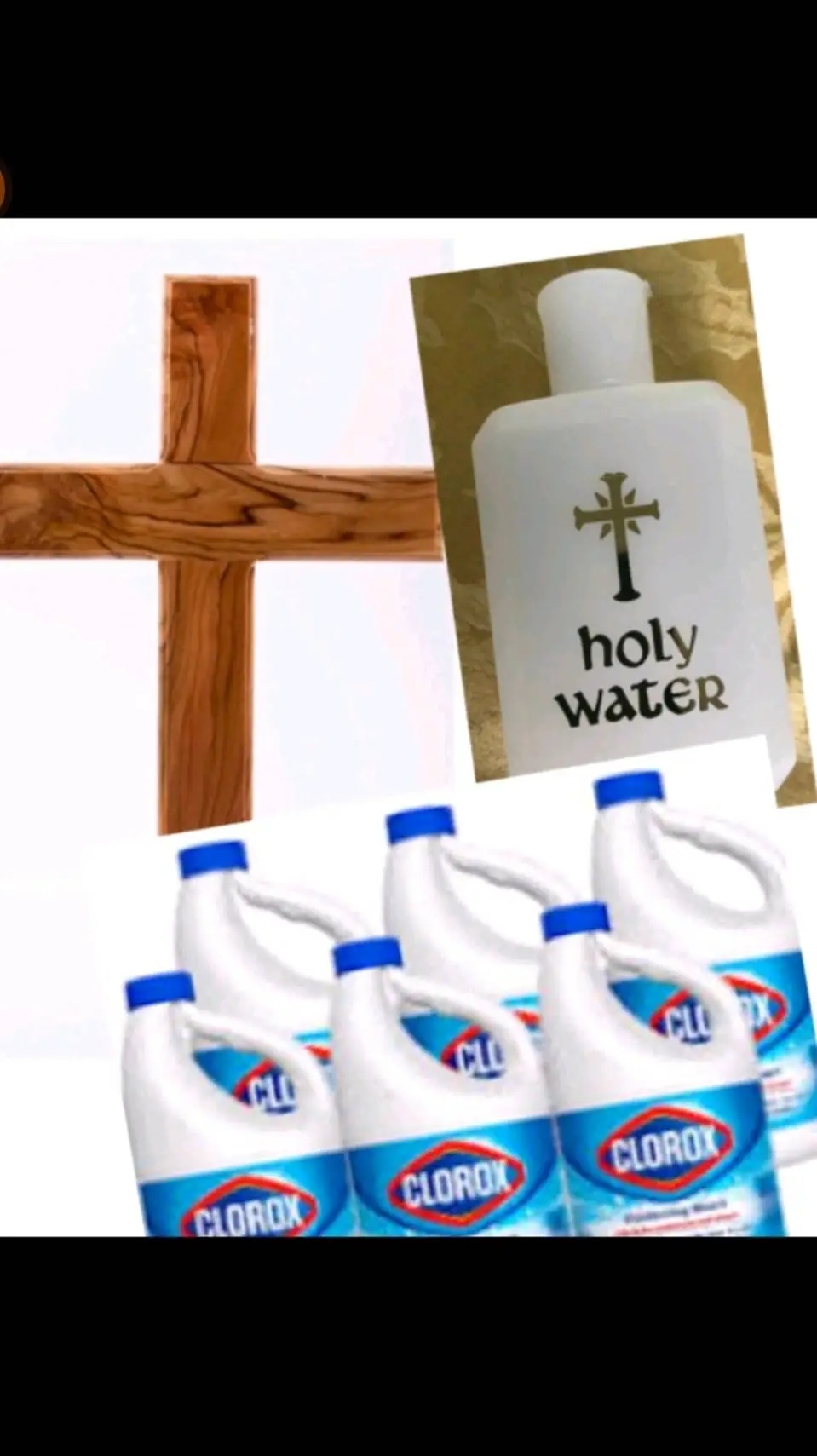 ai character: holy water background