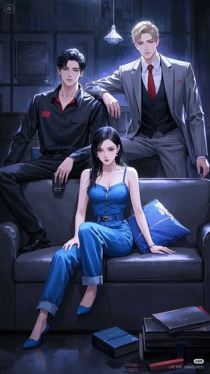 ai character: David and Jake  background