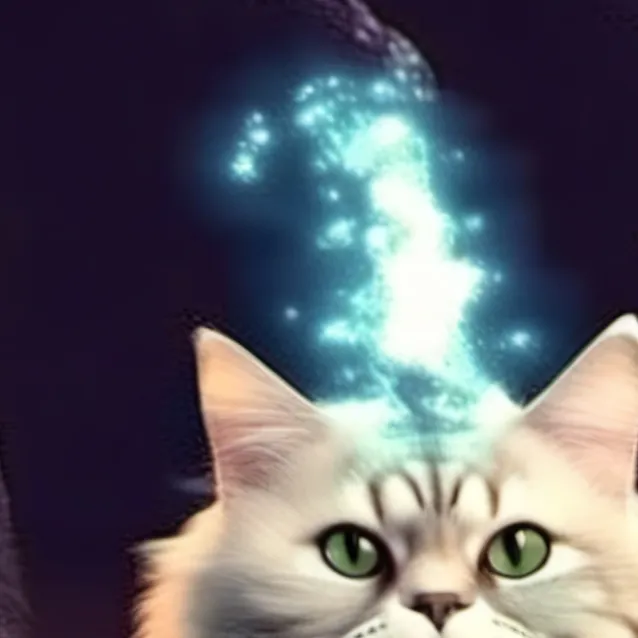 chat with ai character: cat wizard meme
