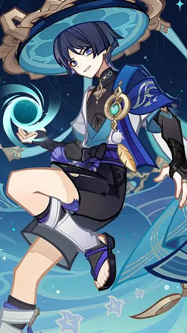 ai character: blessing talkie background