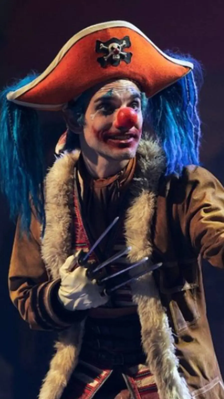 ai character: Buggy (one piece) background