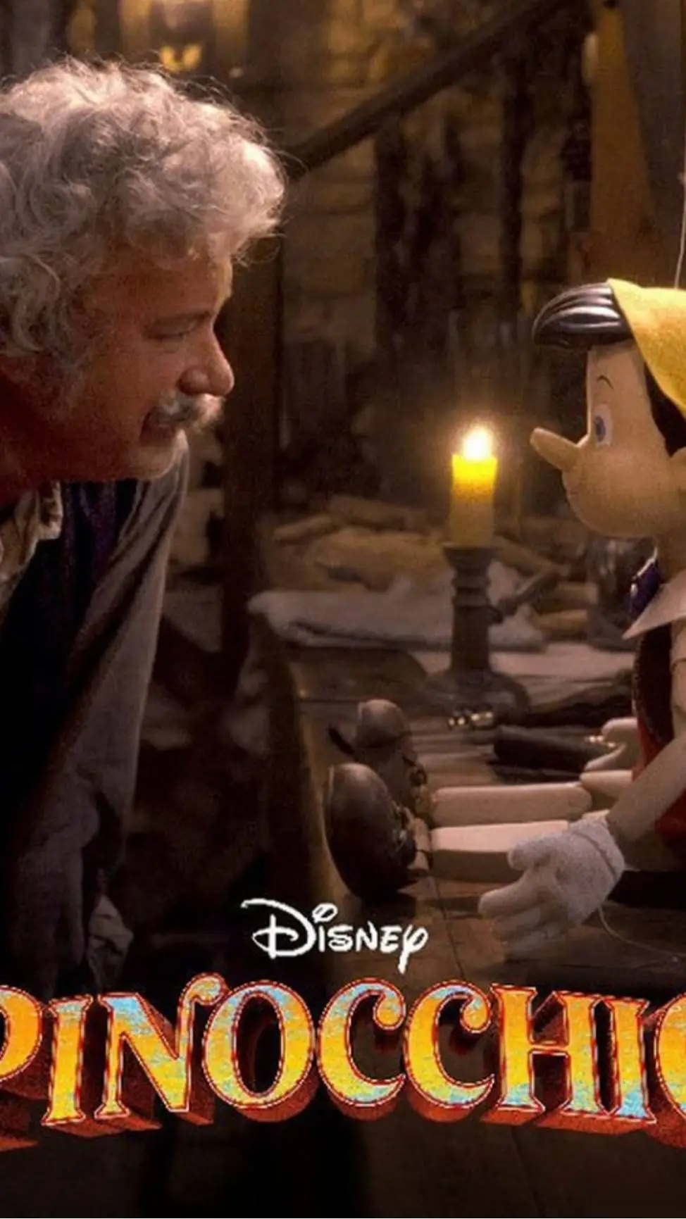 ai character: Pinocchio (movie) background