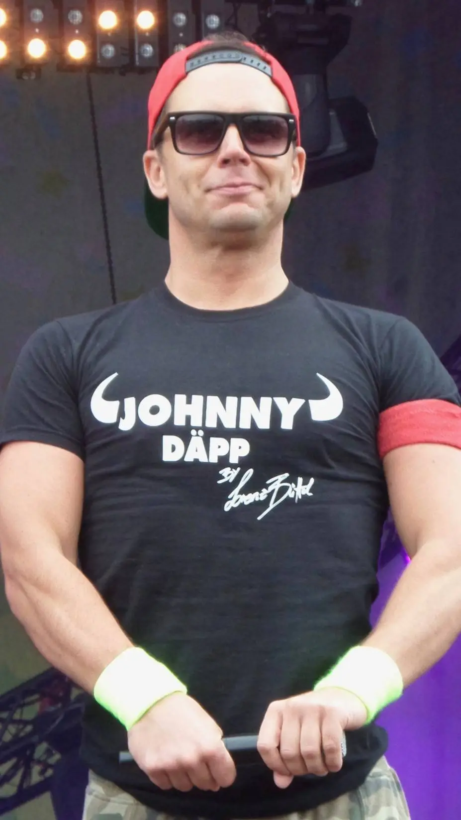 ai character: (Lorenz büffel) background