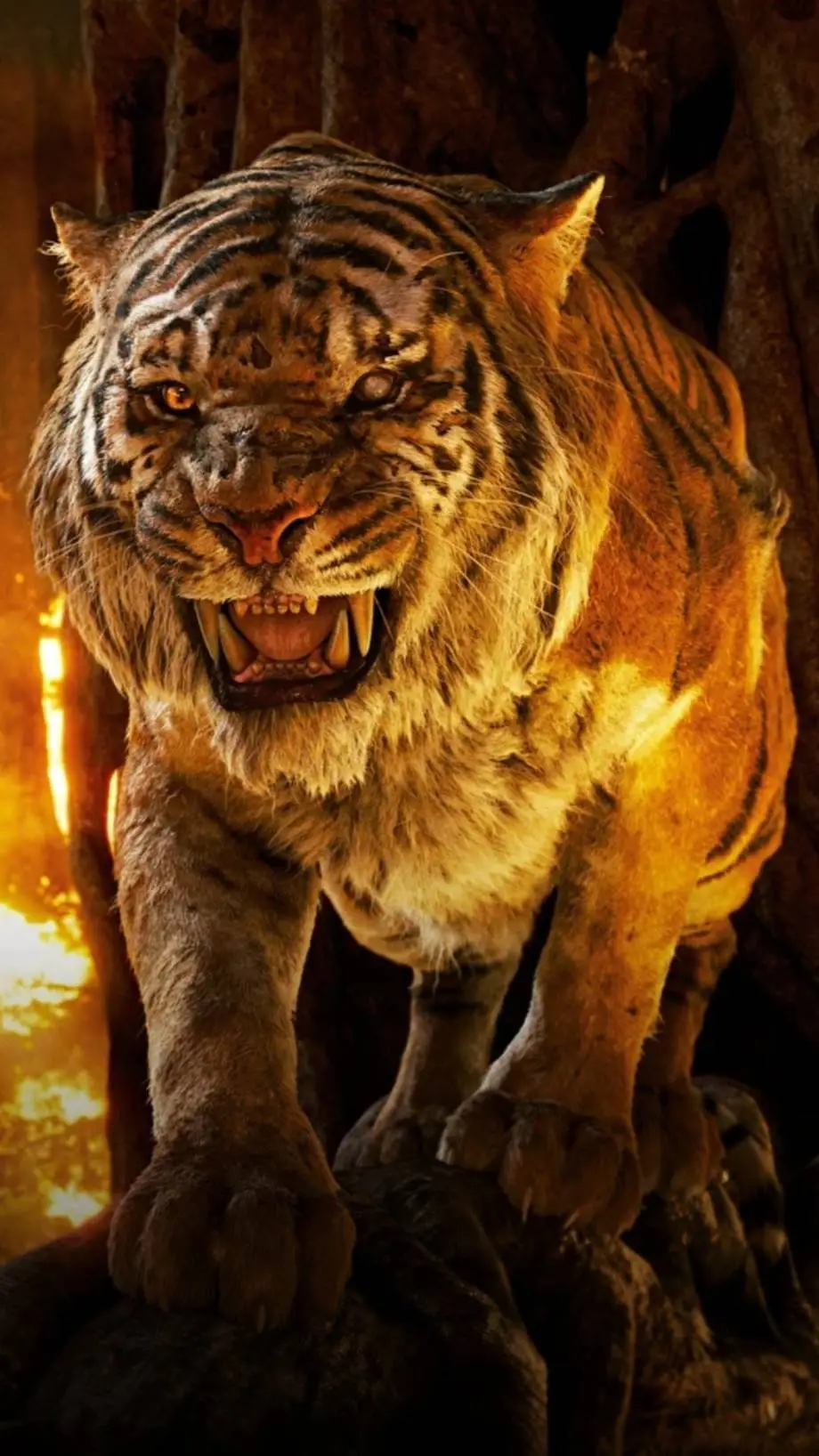 ai character: shere Khan background