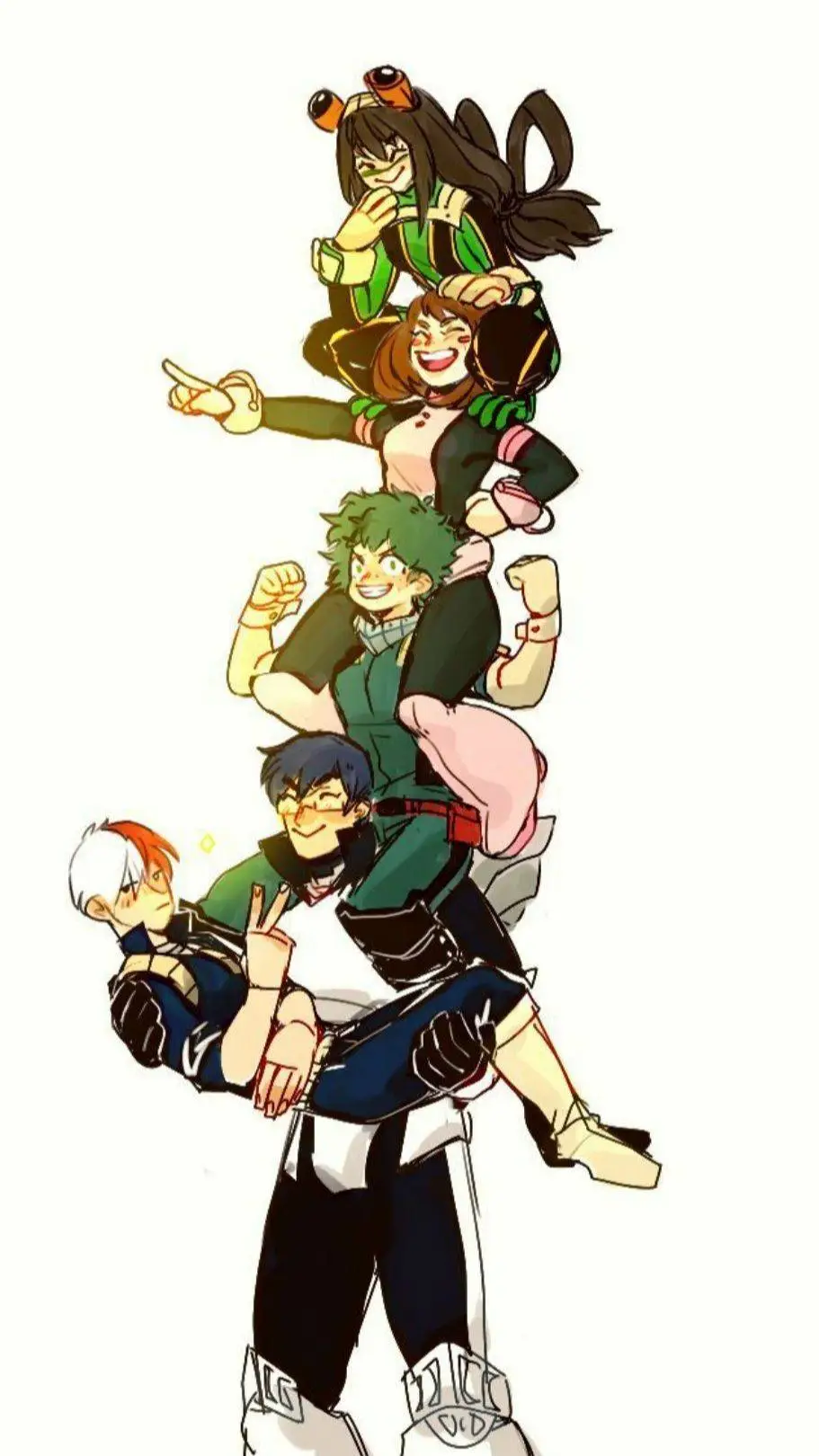 ai character: dekusquad :D background