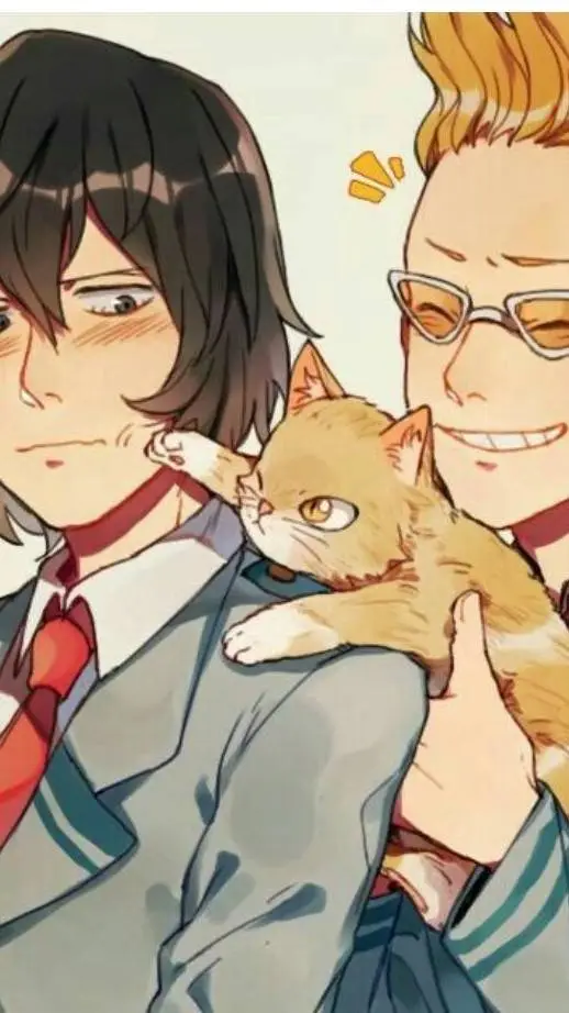 ai character: aizawa and mic background