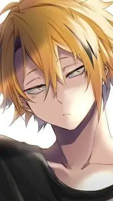 ai character: ⚡️💛Denki Kaminari💛 background