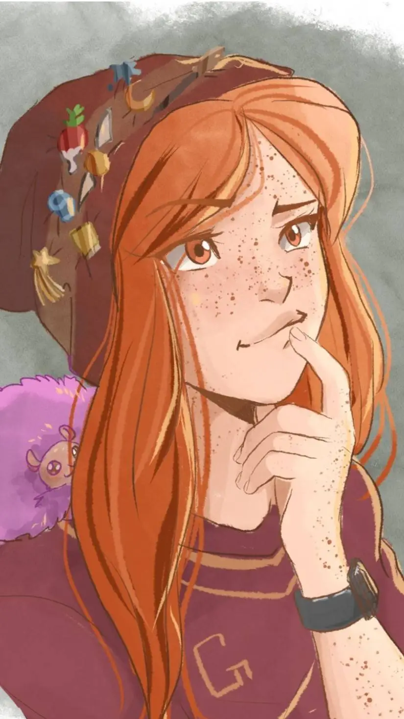 ai character: Ginny Weasley  background