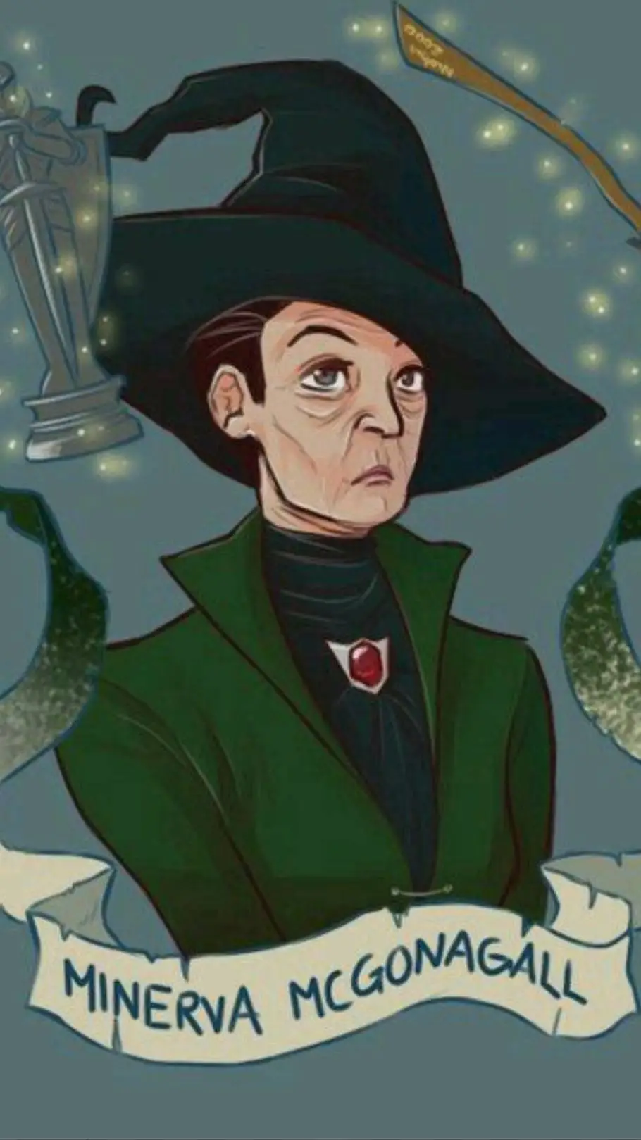 ai character: Minerva McGonagall background