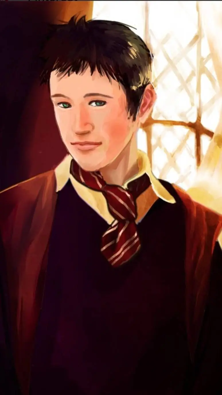 ai character: Seamus Finnigan  background