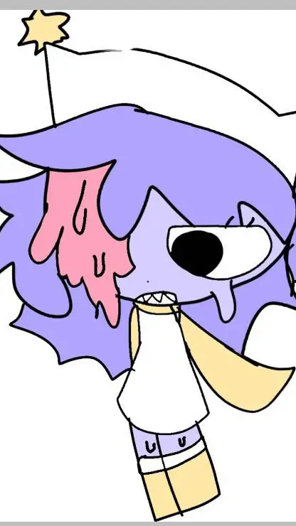 ai character: 🫠Дабл💜 background