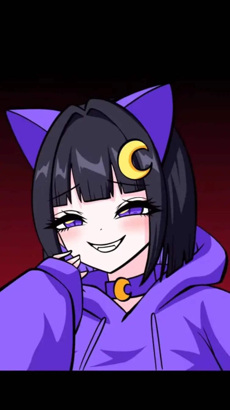 ai character: girl catnap background