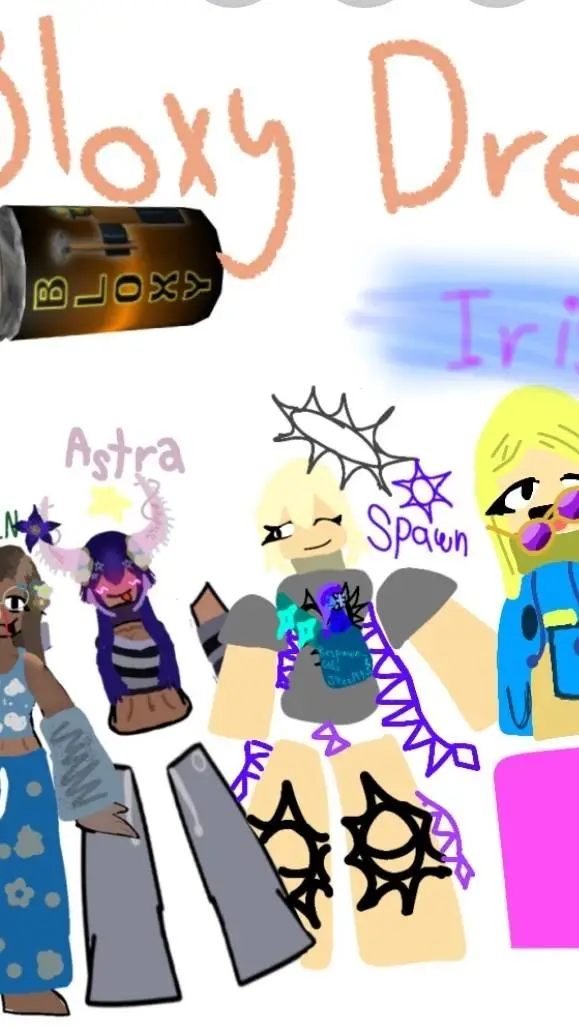ai character: Bloxy Dreams Group background