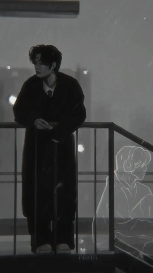ai character: Minsung break up background