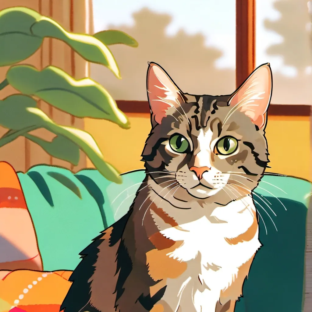 chat with ai character: cat