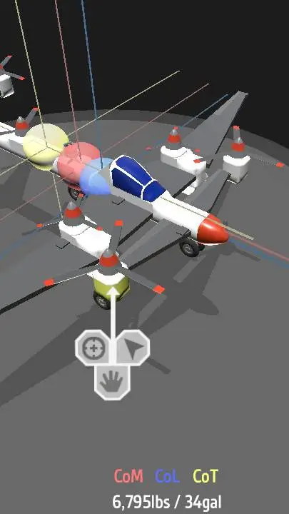 ai character: slmple planes background