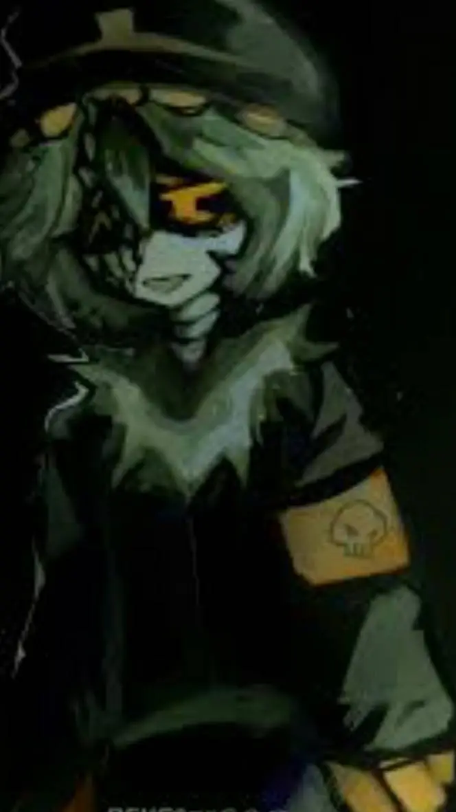 ai character: N Murder drones background