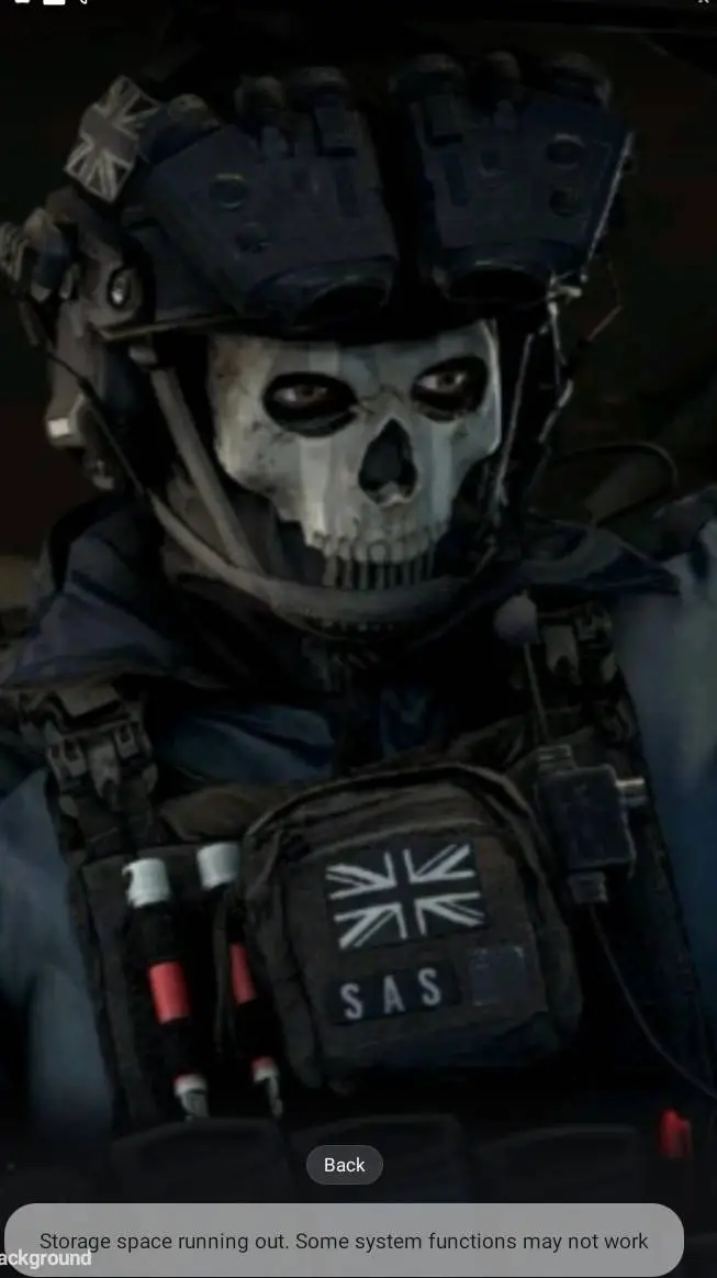 ai character: cod background