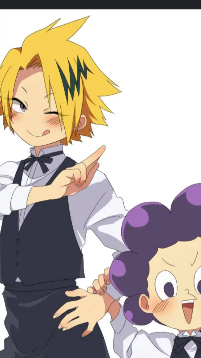 ai character: Mineta et denki background