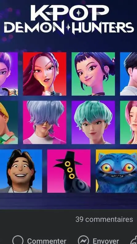 ai character: Kpop demons huntri background