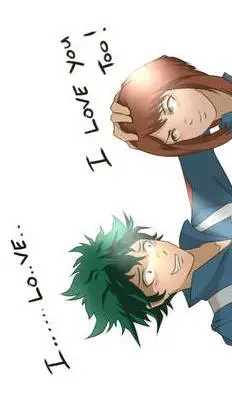 ai character: Deku x Uraraka background