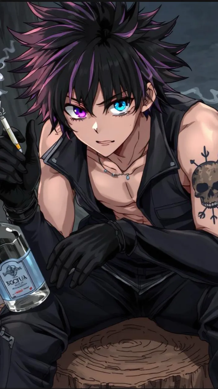 ai character: .•Kyle•. background