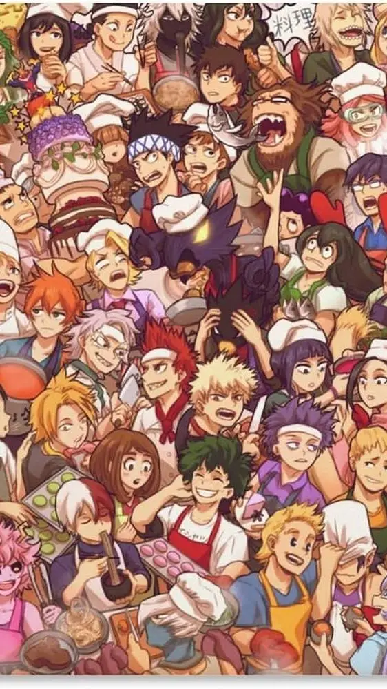 ai character: MHA DISCO!! 🪩🪩 background