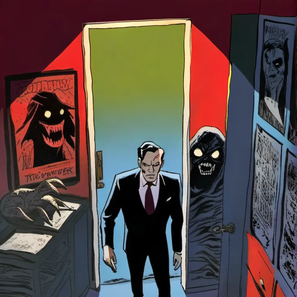 chat with ai character: Horror comics