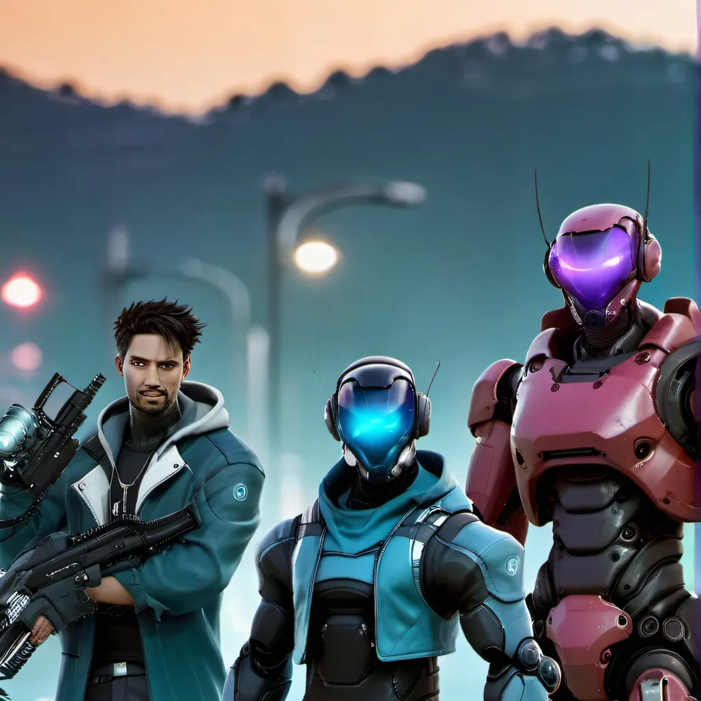 chat with ai character: R-O-B-O-T