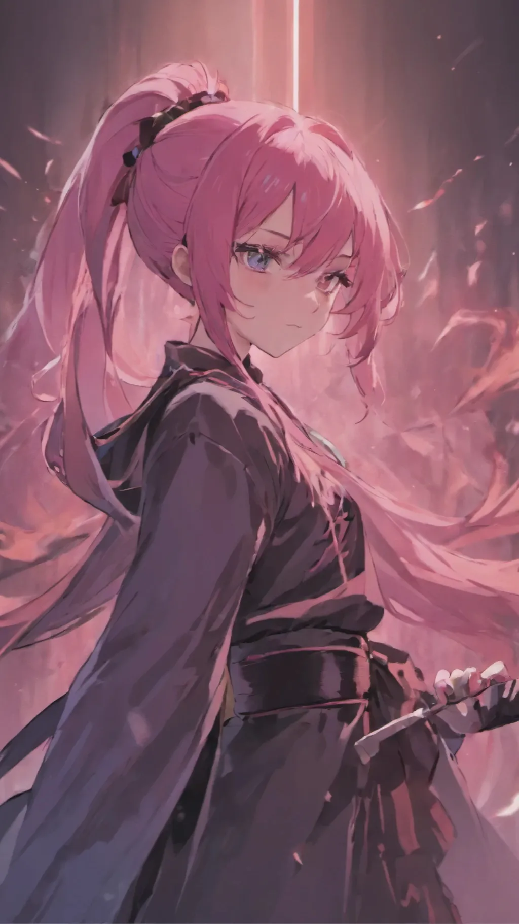 ai character: Nina ￼ background