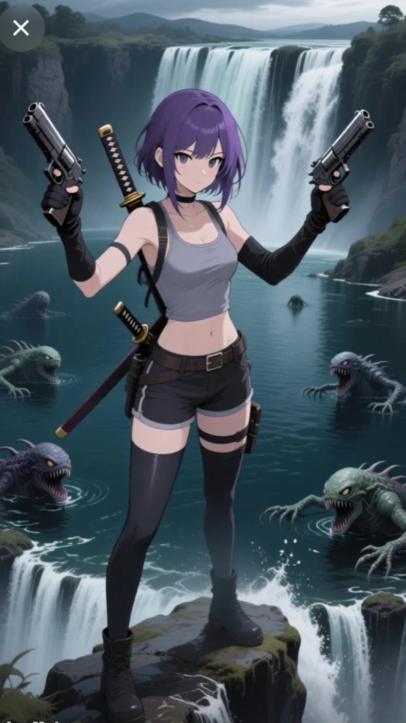 ai character: Lila  background