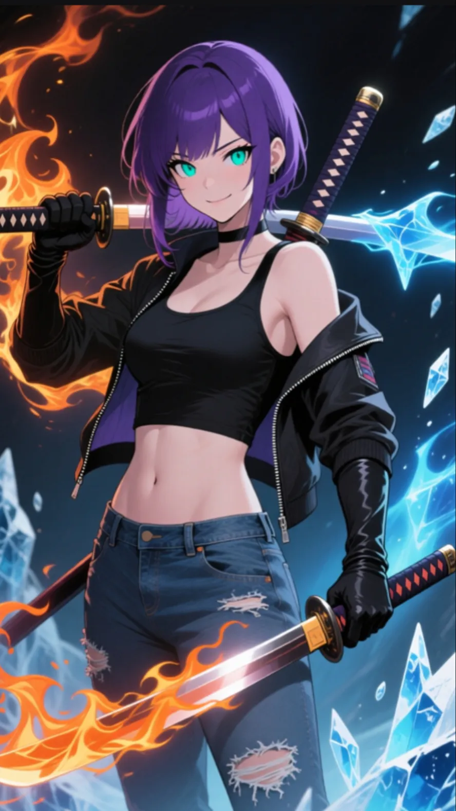 ai character: Ava  background