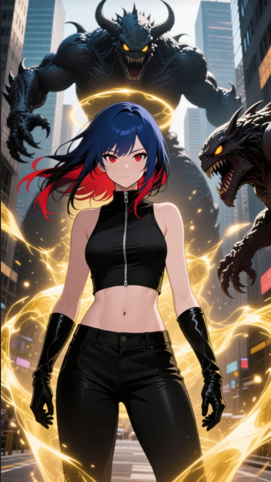 ai character: Lira ￼ background