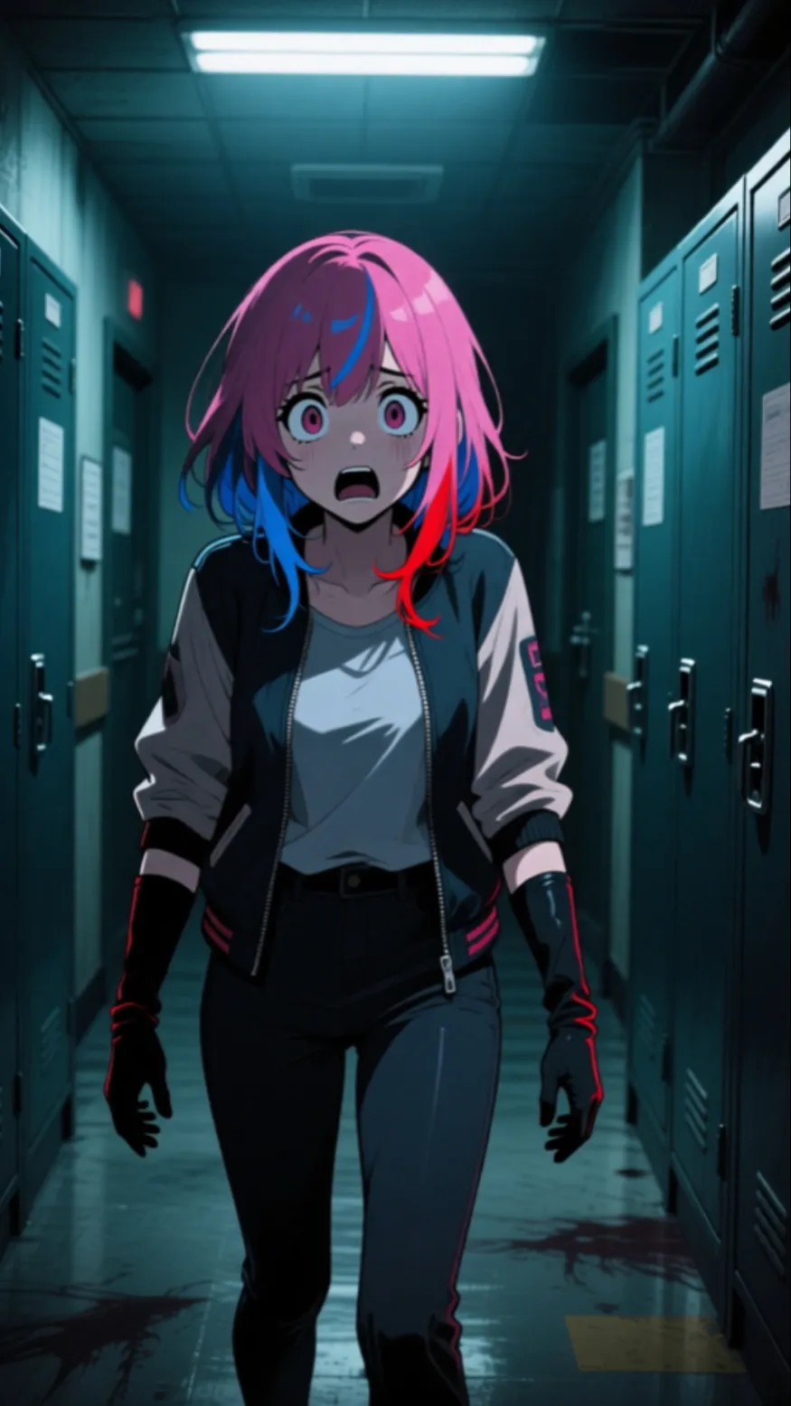 ai character: Luna  background